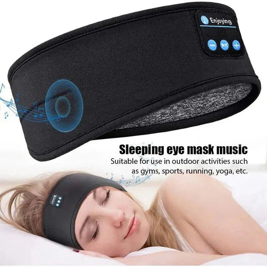 TechMX™ Bluetooth Sleep Headband - Wireless Soft Headphones with 10 - Hour Battery Life - Techmxshop.store