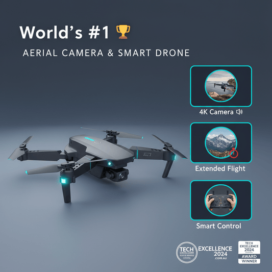 TechMX™ E88 Pro Smart Drone - 4K HD Camera - Techmxshop.store